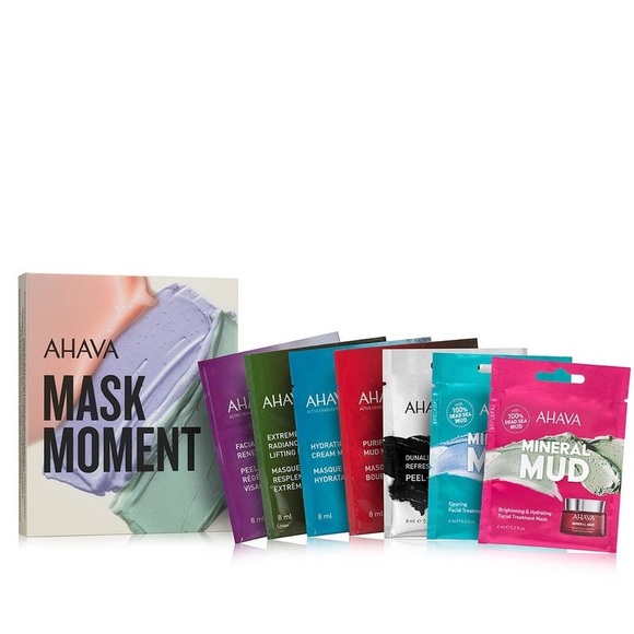 AHAVA FACIAL MASKS BUNDLE LOT (7pack) - Picture 1 of 3